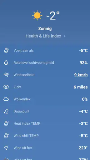 Weer - Weer Live screenshot