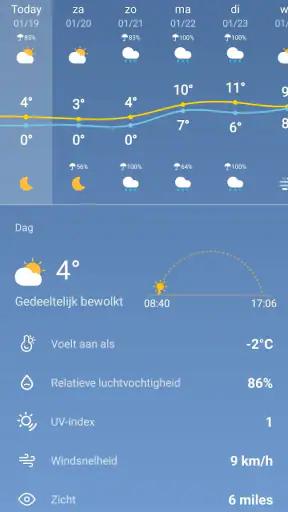 Weer - Weer Live screenshot