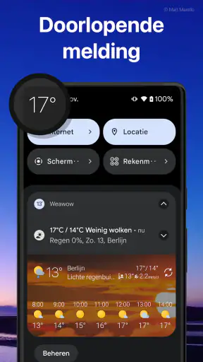Weer & Widget - Weawow screenshot