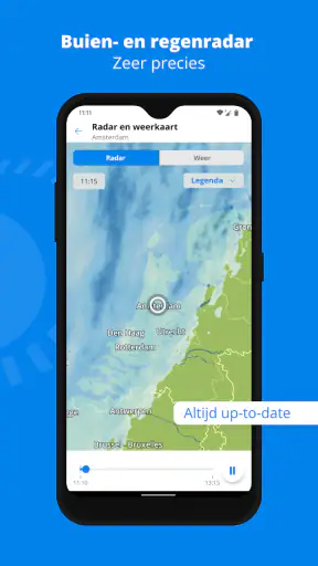 Weeronline: buien & UV-index screenshot