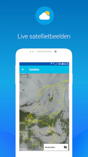 Weerplaza - complete weer app screenshot