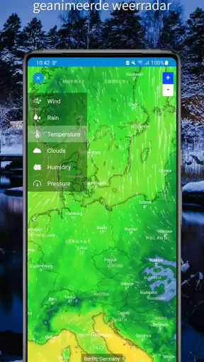 Weersvoorspelling (Radarkaart) screenshot