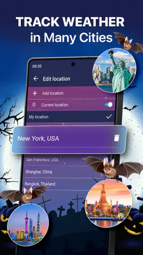 Weervoorspelling screenshot