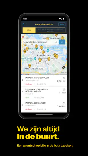 Western Union Geld overmaken screenshot