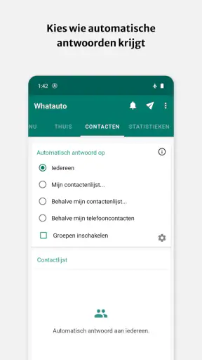 Whatauto - Auto antwoord screenshot
