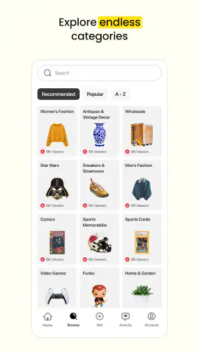 Whatnot: Shop, Sell, Connect screenshot