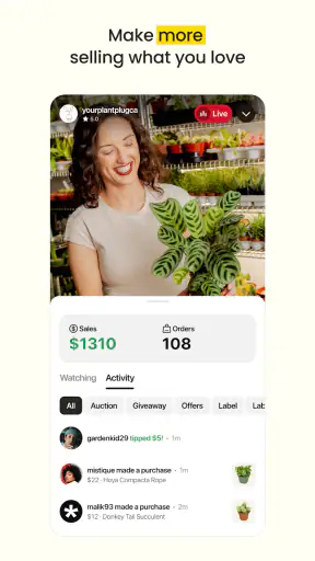Whatnot: Shop, Sell, Connect screenshot