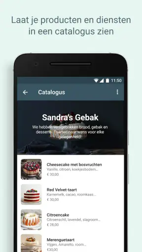 WhatsApp Business screenshot