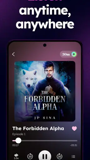 WhisperFM - Romance Novels screenshot