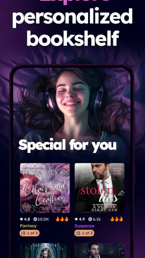 WhisperFM - Romance Novels screenshot