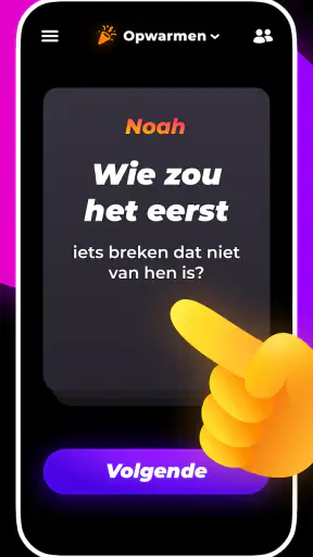 Wie zou het eerst? Drankspel! screenshot