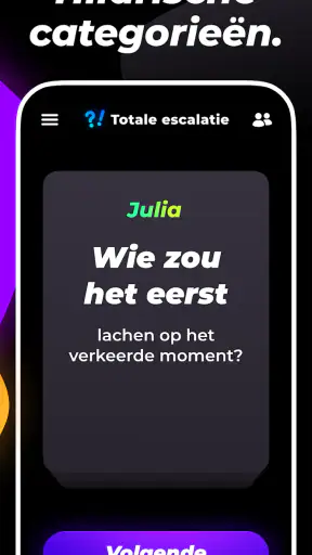 Wie zou het eerst? Drankspel! screenshot