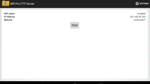 WiFi Pro FTP Server screenshot