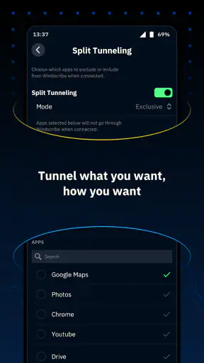 Windscribe VPN screenshot