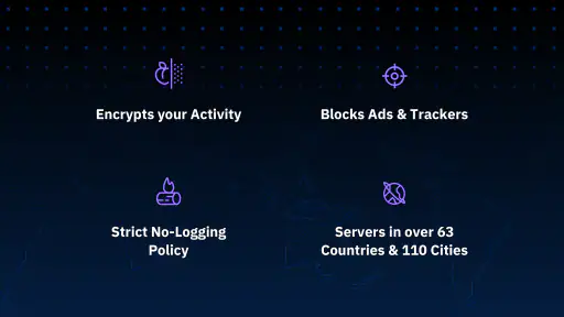 Windscribe VPN screenshot