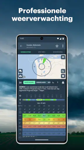 Windy.app: Weer, wind en radar screenshot