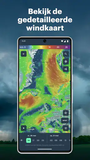 Windy.app: Weer, wind en radar screenshot