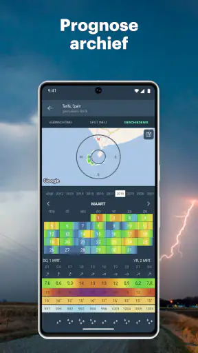 Windy.app: Weer, wind en radar screenshot