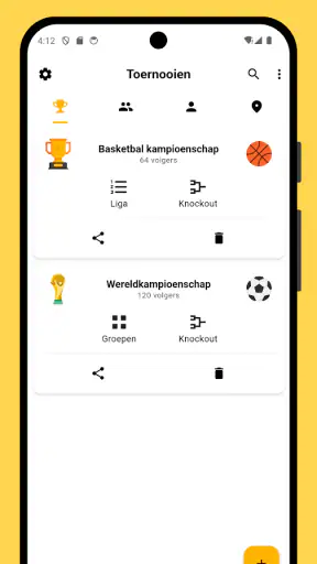 Winner - Toernooi Manager screenshot