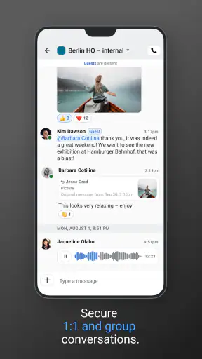 Wire • Secure Messenger screenshot
