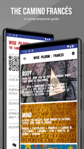 Wise Pilgrim Camino Francés screenshot