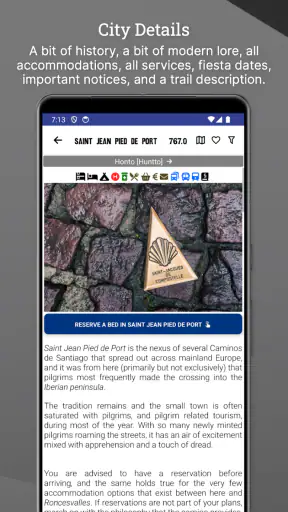 Wise Pilgrim Camino Francés screenshot