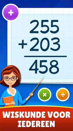 Wiskunde spelletjes: Math Game screenshot
