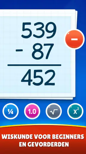 Wiskunde spelletjes: Math Game screenshot