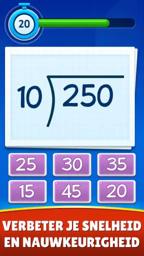 Wiskunde spelletjes: Math Game screenshot