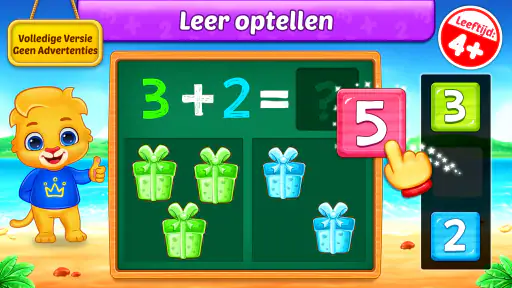 Wiskunde spelletjes nederlands screenshot