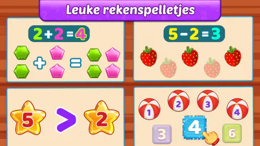 Wiskunde spelletjes nederlands screenshot