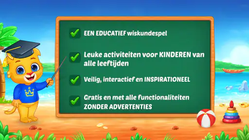 Wiskunde spelletjes nederlands screenshot