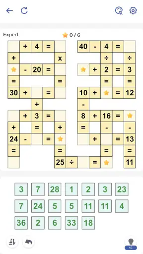 Wiskundige Puzzels - Kruiswisk screenshot
