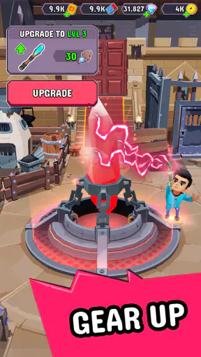 Wizario: Idle Magic RPG screenshot