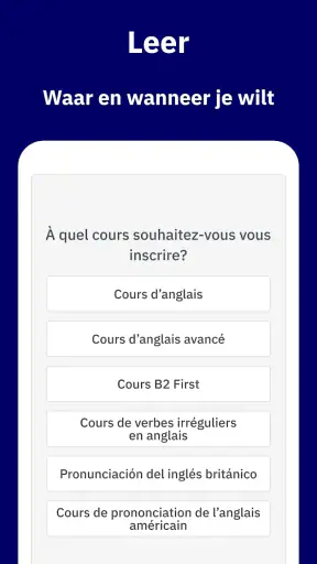 Wlingua - Leer Engels screenshot