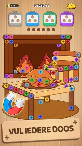 Woodle Screw: Moeren en bouten screenshot