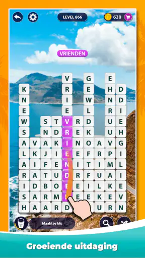 Woord Surf - Woordenspel screenshot
