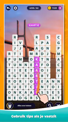 Woord Surf - Woordenspel screenshot