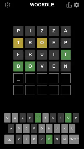 Woordle: Dagelijks Woordenspel screenshot