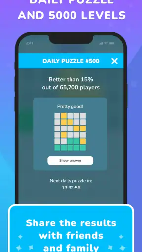 Woordle: Unlimited & Daily nl screenshot