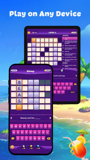 Word Hike -Inventive Crossword screenshot