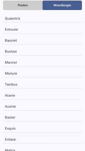 WordFeud Helper - vind woorden screenshot