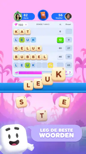 Wordzee! Vind de beste woorden screenshot