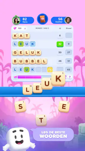 Wordzee! Vind de beste woorden screenshot