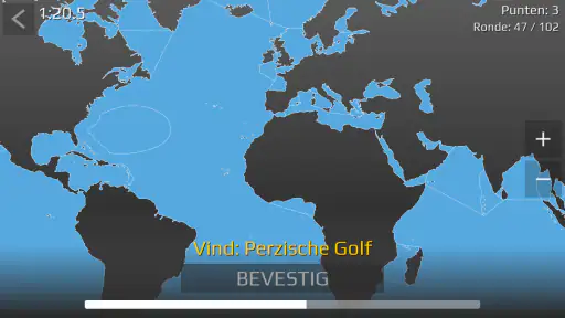 World Map Quiz screenshot