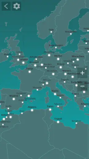 World Map Quiz screenshot