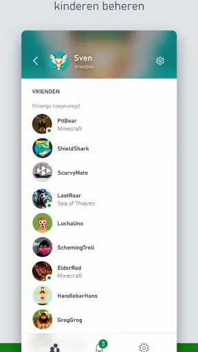 Xbox Family Settings screenshot