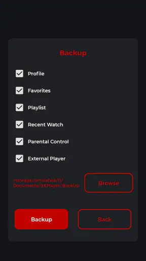 XP IPTV screenshot