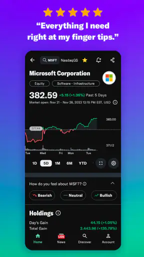 Yahoo Finance: Stocks & News screenshot