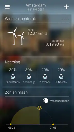 Yahoo Weer screenshot